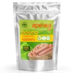 Каша гречневая с сосисками 300г.